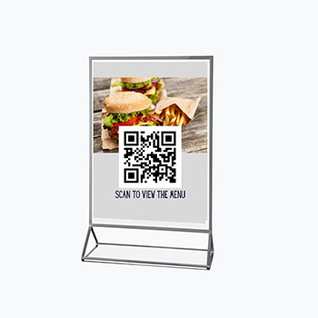 Tabletop QR Code Restaurant Menu | VMS